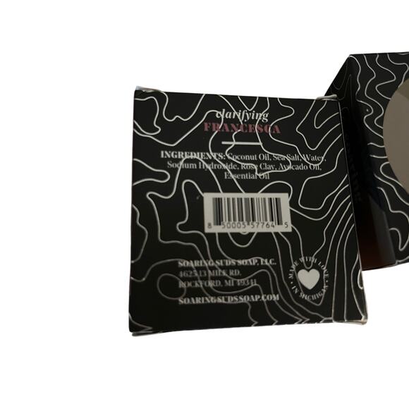 2 4.3 oz bars of‎ Soaring Suds Sea Salt Soap New In Package Essential Oils - Picture 4 of 5
